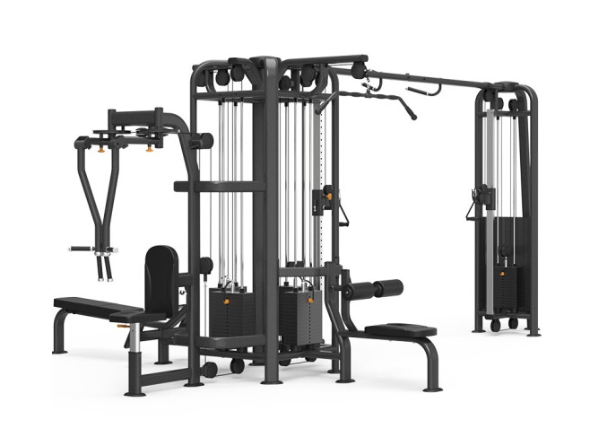 金年会四方位多功能训练架360综合训练器健身房专用 9028B五方位训练架