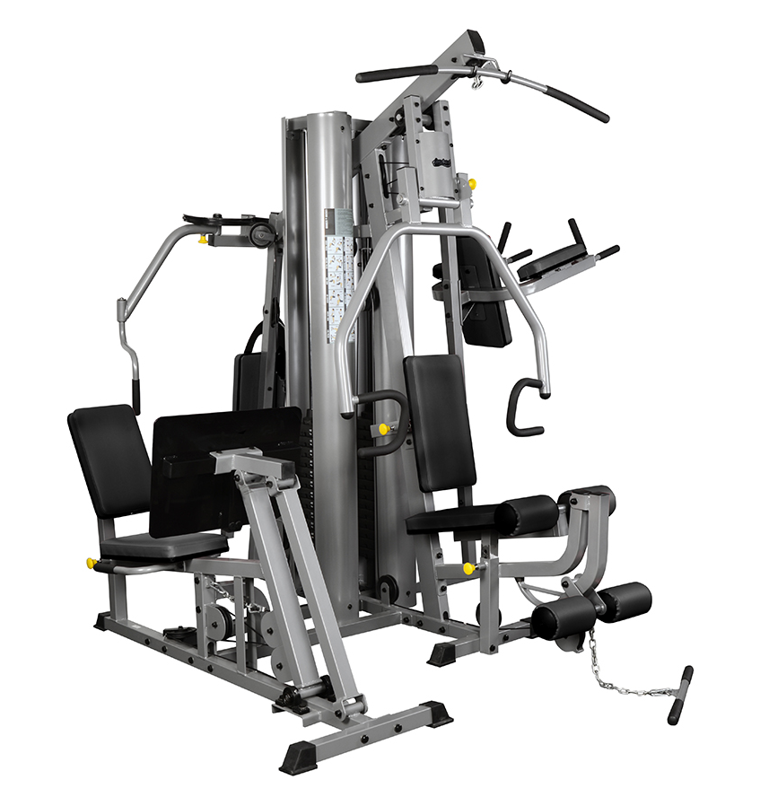 LC9800 四方位两配重综合训练机 4-WEIGHT STACK WORK STATION