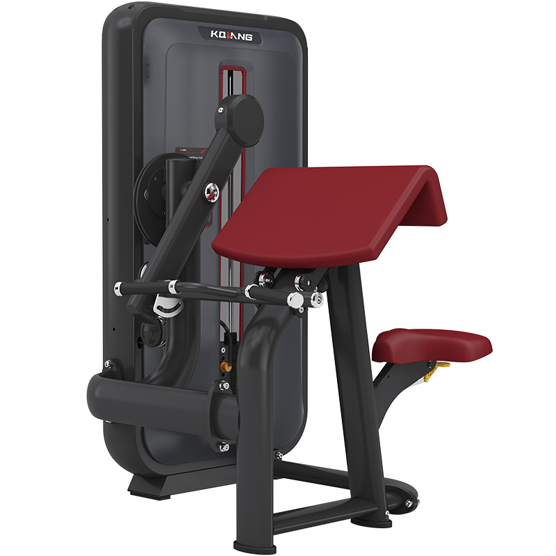 金年会坐式二头肌训练器商用健身器材健身房团购综合训练器 6001坐式二头肌训练器