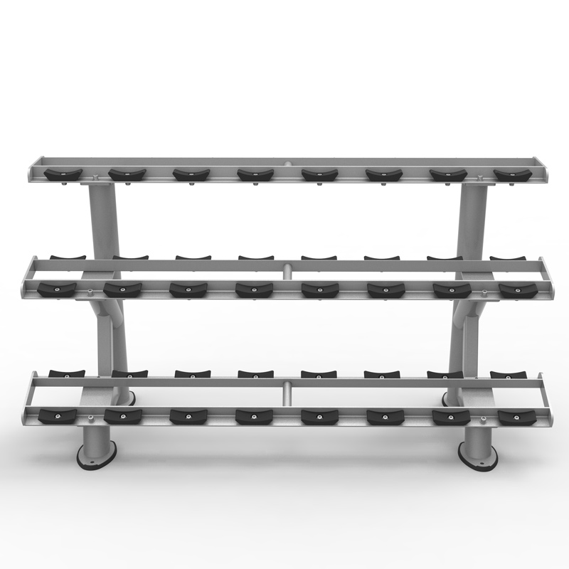 金年会三层哑铃架8267商用健身器材健身房团购综合训练器