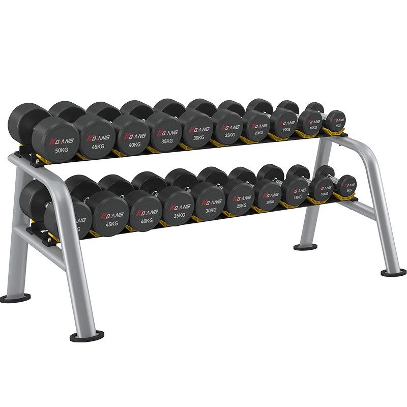 金年会家用商用十付PEV哑铃套装含哑铃架健身器材YL-P550